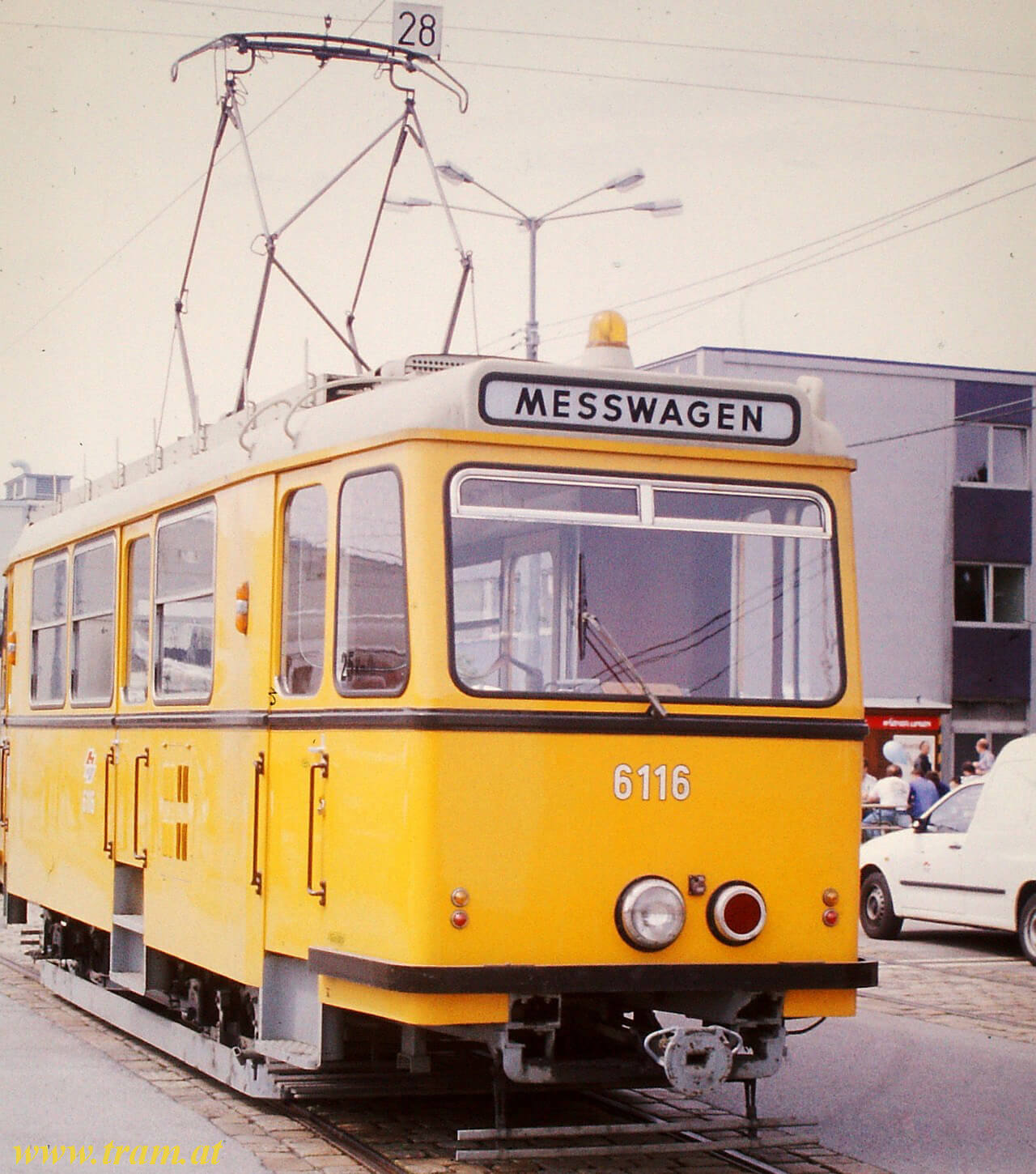 Schienenstoßmesswagen Type SM1  Nr. 6116