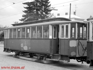 Der Beiwagen k₂ 3487 (Baujahr 1913) vor ...